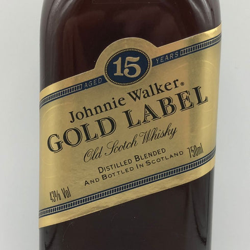 ジョニーウォーカー 15年 ゴールドラベル 750ml Johnnie Walker スコッチウイスキー【B2】