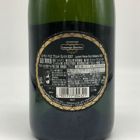 ローラン ペリエ ブリュット ミレジメ 2007 750ml 12% Laurent-Perrier シャンパン【J2】