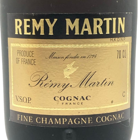 レミーマルタン VSOP ファインシャンパーニュ 旧旧ラベル 700ml 40% REMY MARTIN FINE CHAMPAGNE コニャック【B0】