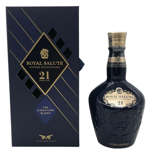 ロイヤルサルート 21年 シグネチャーブレンド 40% 700ml ROYAL SALUTE スコッチウイスキー1415g【P4】