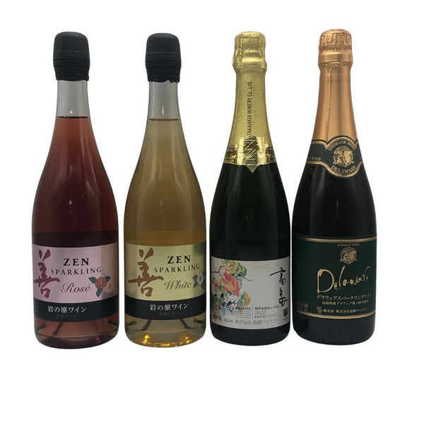 ジャパンシャンパン 【4本セット】 12% 750ml シャンパン【7-2】