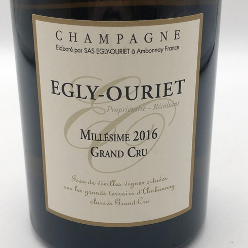 エグリ ウーリエ グラン クリュ ミレジメ 2016 750ml 12.5% EGRY OURIET シャンパン【Z0】