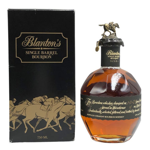 ブラントン シングルバレル ブラックラベル 2023 750ml 40% Blanton's SINGLE BARREL BLACK LABEL バーボン【K4】