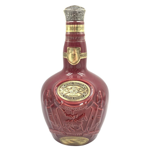 シーバス ブラザーズ ロイヤルサルート 21年 茶陶器 700ml 40% Chivas Brothers ROYAL SALUTE 1302g【J2】