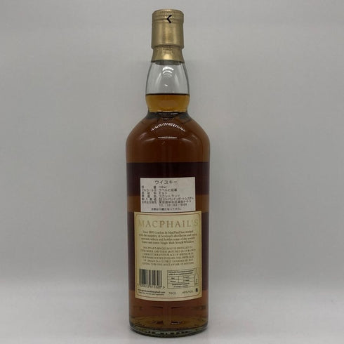ゴードン&マクファイル マクファイルズ 40年 マチュアード イン オークカスク 700ml 40% Gordon&MacPhail MacPhail’s スコッチウイスキー【B4】