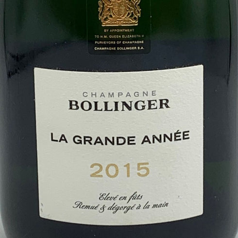 ボランジェ ラ グランダネ ブリュット 2015 750ml 12.5% BOLLINGER LA GRANDE ANNEE BRUT シャンパン【Y0】