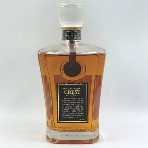 東京都限定◆サントリー クレスト 12年 響マーク 700ml 43% SUNTORY CREST 【X4】