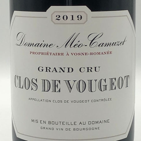 ドメーヌ メオ カミュゼ クロ ド ヴージョ グラン クリュ 2019 750ml 14.5% Domaine Meo Camuzet CLOS DE VOUGEOT GRAND CRU ブルゴーニュワイン【J4】
