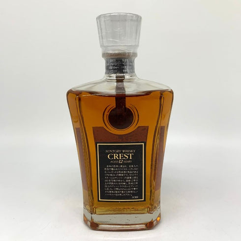 東京都限定◆サントリー クレスト 12年 響マーク 700ml 43% SUNTORY CREST 【W4】