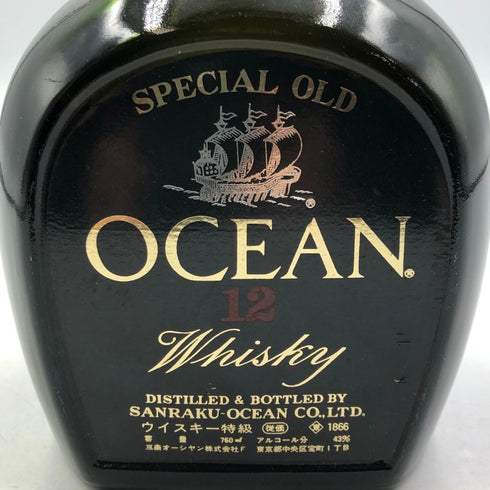 東京都限定◆三楽 オーシャン 12年 スペシャル オールド 特級 760ml 43% OCEAN SPECIAL OLD 【E1】