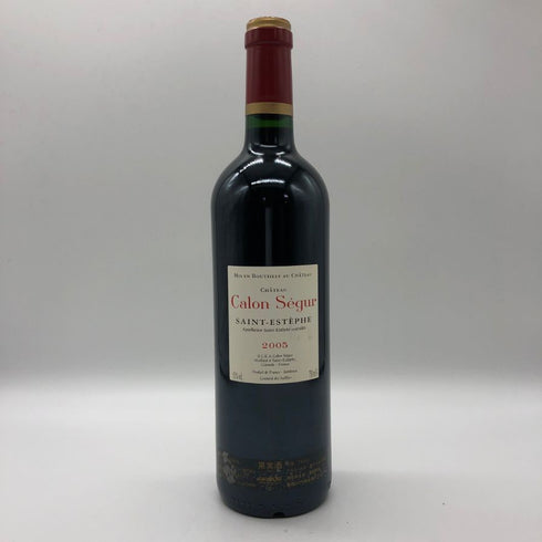 シャトー カロン セギュール 2005 750ml 12.5% Chateau Calon Segur ボルドーワイン【C2】