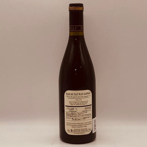 マス ド ドマ ガサック ルージュ 2018 750ml 14% Mas de Daumas Gassac フランスワイン【N2】