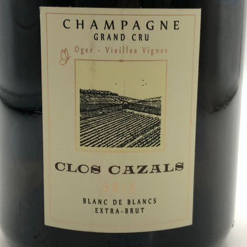 クロード カザル クロ カザル ブラン ド ブラン エクストラ ブリュット 2013 750ml 12.5% Claude Cazals Clos Cazals Blanc de Blancs Extra Brut シャンパン【E0】