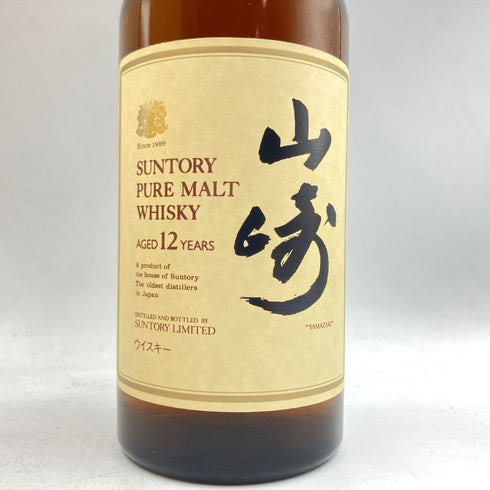 東京都限定◆サントリー 山崎12年 ピュアモルト 向獅子マーク 750ml SUNTORY YAMAZAKI PURE MALT 【G4】