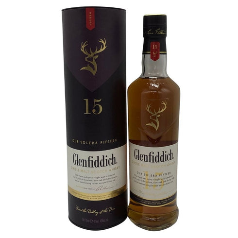 グレンフィディック 15年 ソレラリザーブ 700ml 40% Glenfiddich OUR SOLERA FIFTEEN スコッチウイスキー【H0】