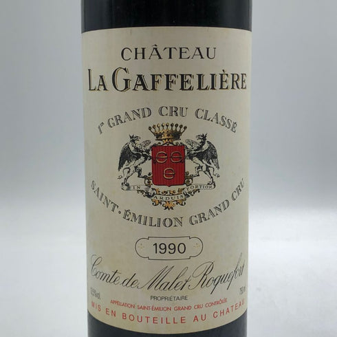 シャトー・ラ・ガフリエール 1990年 12.5 750ml Ch. La Gaffelière ボルドーワイン【S4】