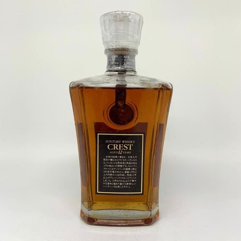 東京都限定◆サントリー クレスト 12年 向獅子マーク 700ml 43% SUNTORY 【I】