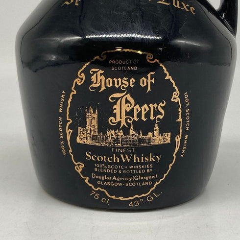 ハウス オブ ピアーズ スペシャルデラックス 17年 陶器ボトル 750ml 43% HOUSE OF PEERS SPECIAL DELUXE スコッチウイスキー1179g【U4】