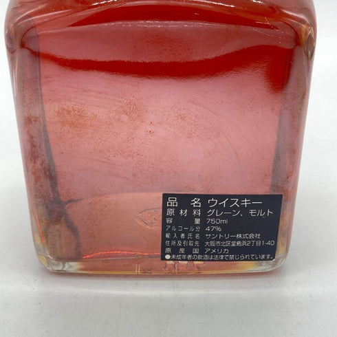 ジャックダニエル サントリー 提携30周年記念 1970-2000 750ml 47% JACK DANIEL`S SUNTORY アメリカウイスキー【O1】