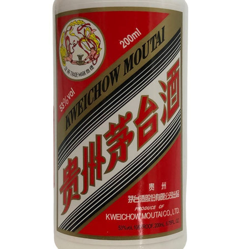 茅台酒 200ml 53% MOUTA 中国酒439g【A3】