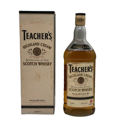 ティーチャーズ ハイランドクリーム 1000ml 43% TEACHER'S スコッチウイスキー【N2】