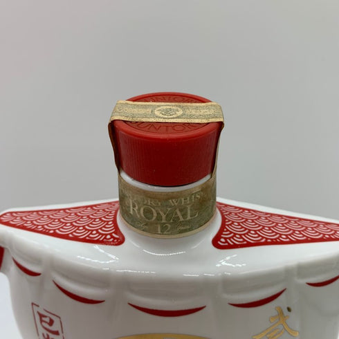 東京都限定◆サントリー ウイスキー ローヤル 12年 干支ボトル 2001 辰 宝船 760ml 43% SUNTRY WHISKY ROYAL 1250g【H1】