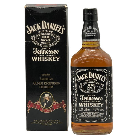 ジャックダニエル Old No.7 テネシー ウイスキー 1000ml 43% JACK DANIEL'S バーボン【Q0】