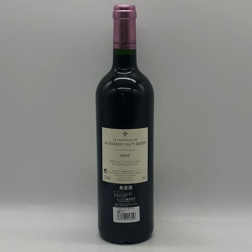シャトー ラ ミッション オーブリオン 2005 750ml 13.5% CHATEAU LA MISSION HAUT BRION ボルドーワイン【AFA15】