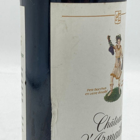 シャトー ダルマイヤック 1996 375ml 12.5% Chateau d'Armailhac ボルドーワイン【N2】