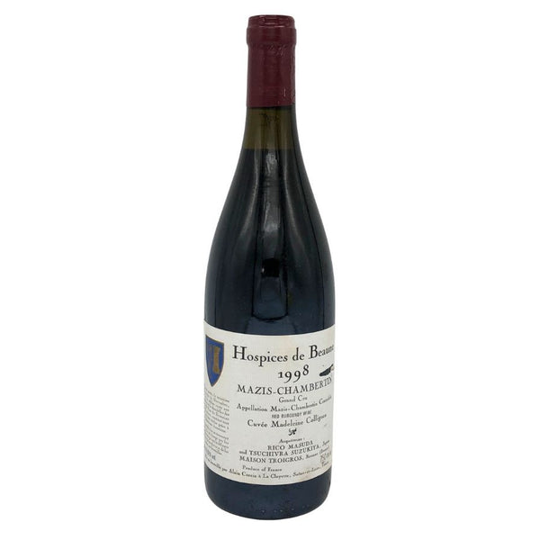 オスピス ド ボーヌ マジ シャンベルタン グランクリュ キュヴェ マドレーヌ コリニョン 1998 750ml 13.5% Hospices de Beaune Mazis Chambertin Grand Cru Cuvee Madeleine Collignon ブルゴーニュワイン【P1】