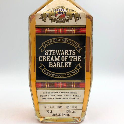 スチュワーツ クリーム オブ ザ バーレー 特級 スコッチウイスキー 750ml 43% STEWARTS CREAM OF THE BARLEY スコッチウイスキー【D1】