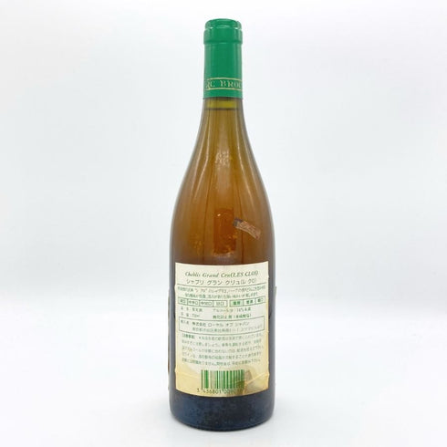 ジャン マルク シャブリ グランクリュ レクロ 1995 750ml 13% JEAN-MARC BROCARD 白ワイン【H4】
