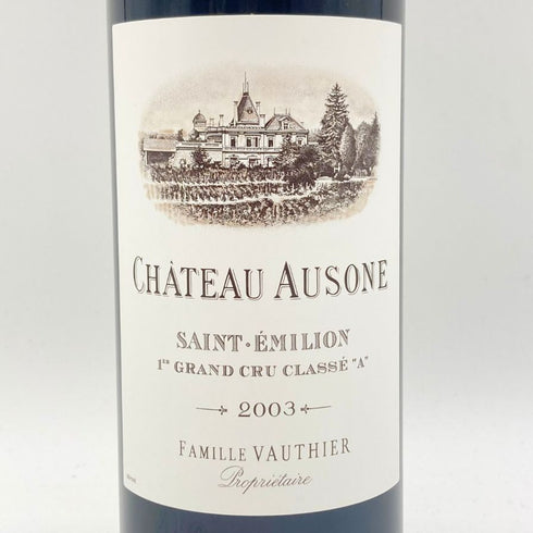 シャトー オーゾンヌ 2003 750ml 13.5% CHATEAU AUSONE 【I】
