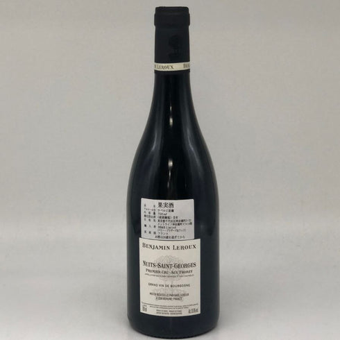 バンジャマン ルルー ニュイ サンジョルジュ プルミエクリュ オー ト レイ 2018 750ml 13.5% Benjamin Leroux Nuits Saint Georges 1er Cru Aux Thorey ブルゴーニュワイン【L】