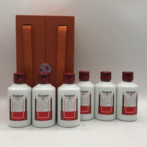 貴州茅台酒 マオタイ酒 天女ラベル 2023 100ml 53% 6本セット 中国酒1640g【R0】