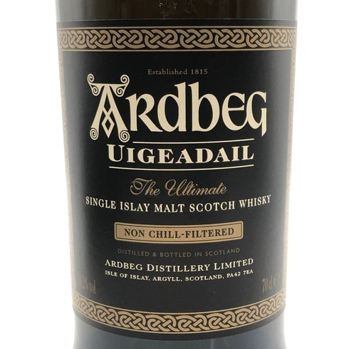 アードベッグ ウーガダール シングルモルト ノンチルフィルタード 700ml 54.2% ARDBEG UIGEADAIL スコッチウイスキー【M2】