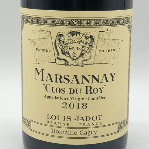 ルイジャド マルサネ クロ デュ ロワ 2018 750ml 13.5% LOUIS JADOT MARSANNAY CLOS DU ROY ブルゴーニュワイン【F】