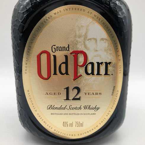 グランド オールドパー エクストラ リッチ 12年 40% 750ml Grand Old Parr EXTRA RICH スコッチウイスキー【K0】