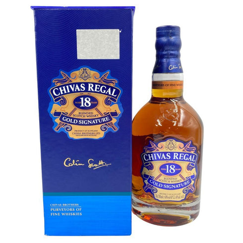 シーバスリーガル 18年 ゴールドシグネチャー 700ml 40% CHIVAS REGAL goldsignature 【L2】