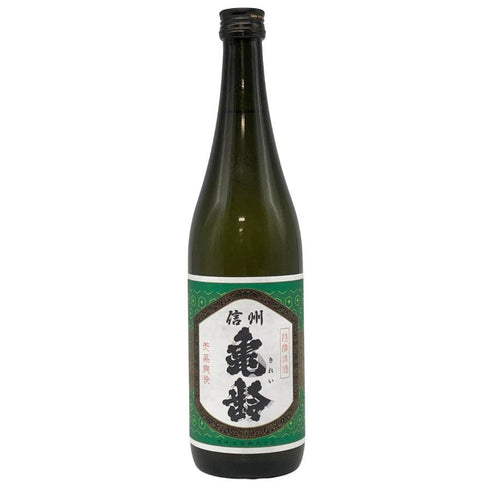 亀齢酒造 亀齢 グリーンラベル 720ml 15% 2024年11月 日本酒- 純米酒【S4】