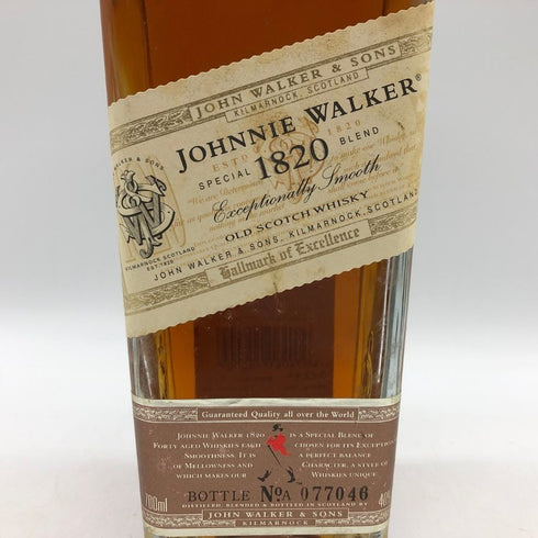 ジョニーウォーカー 1820 スペシャルブレンド 700ml 40% Johnnie Walker Special Blend スコッチウイスキー【L2】