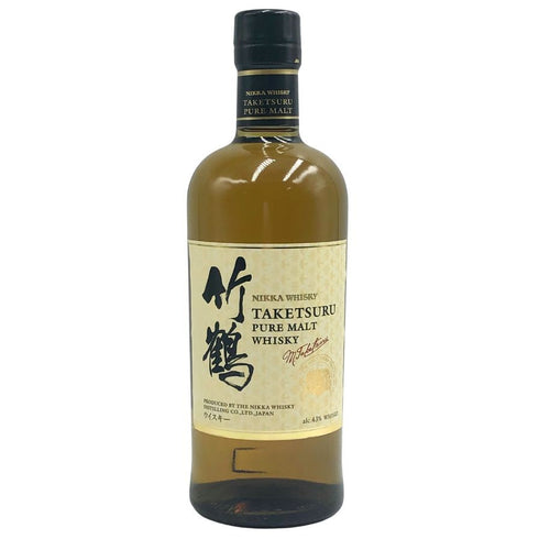 東京都限定◆ニッカ 竹鶴 ピュアモルト 白ラベル 700ml 43% NIKKA 【Q1】