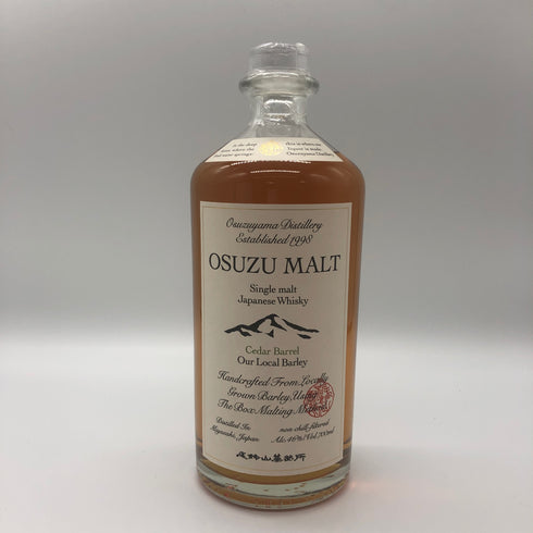 東京都限定◆尾鈴山蒸留所 オスズ モルト Cedar Barrel 700ml 46% OSUZU MALT 【V1】