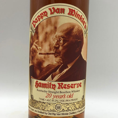 パピー ヴァン ウィンクル 20年 ファミリーリザーブ 750ml 45.2% Pappy Van Winkle's バーボン【同梱不可】【N2】