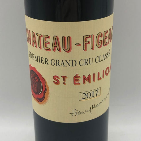 シャトー フィジャック プルミエ グランクリュ クラッセ サンテ ミリオン 2017 750ml 14% Chateau Figeac ボルドーワイン【J1】