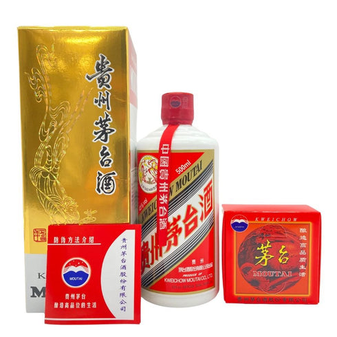 貴州茅台酒 マオタイ酒 天女ラベル 2023 500ml 43% MOUTAI KWEICHOW 958g【SKU】
