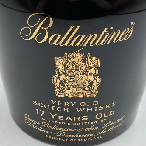 バランタイン 17年 ベリーオールド 陶器ボトル 750ml 43% Ballantine's VERY OLD スコッチウイスキー1344.5g【G3】