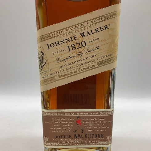 ジョニーウォーカー 1820 スペシャルブレンド 700ml 40% Johnnie Walker Special Blend スコッチウイスキー【N4】