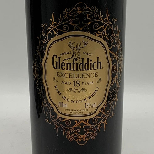 グレンフィディック 18年 エクセレンス 700ml 43% Glenfiddich Excellence スコッチウイスキー1280g【X0】