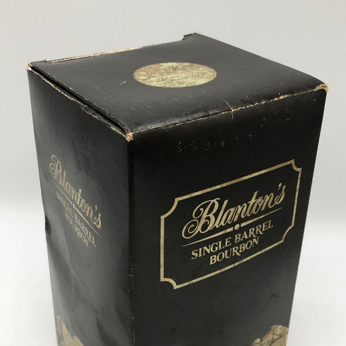 ブラントン シングルバレル ブラックラベル 年式不明 750ml 40% Blanton's SINGLE BARREL BLACK LABEL バーボン【V0】